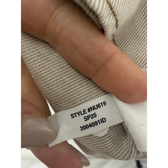 NEW Madewell Cinched Utility Jacket in Italian Linen Twill Women Size L - Picture 10 of 10